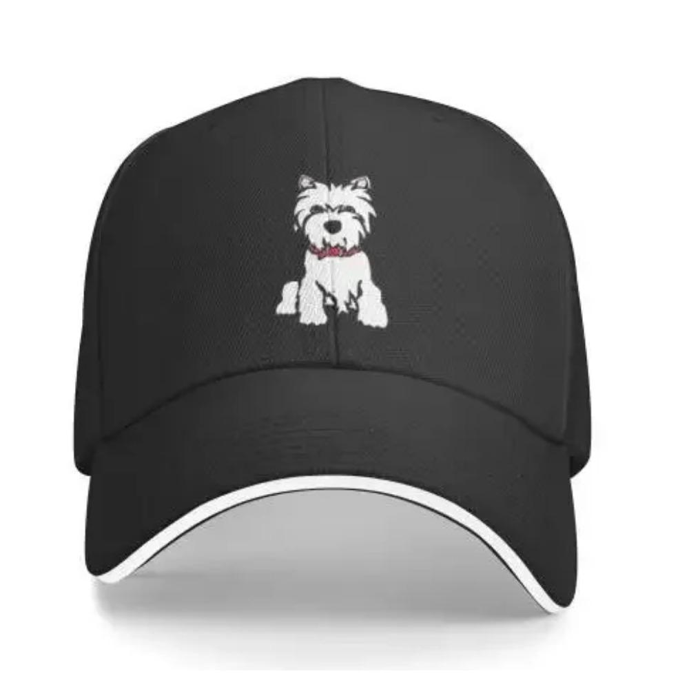 Самые продаваемые ковбойские шляпы 2020 года, летние пляжные, унисекс, регулируемые бейсболки YISHOW I Love My Westie, джинсовая шляпа, ковбойская спортивная шляпа для активного отдыха