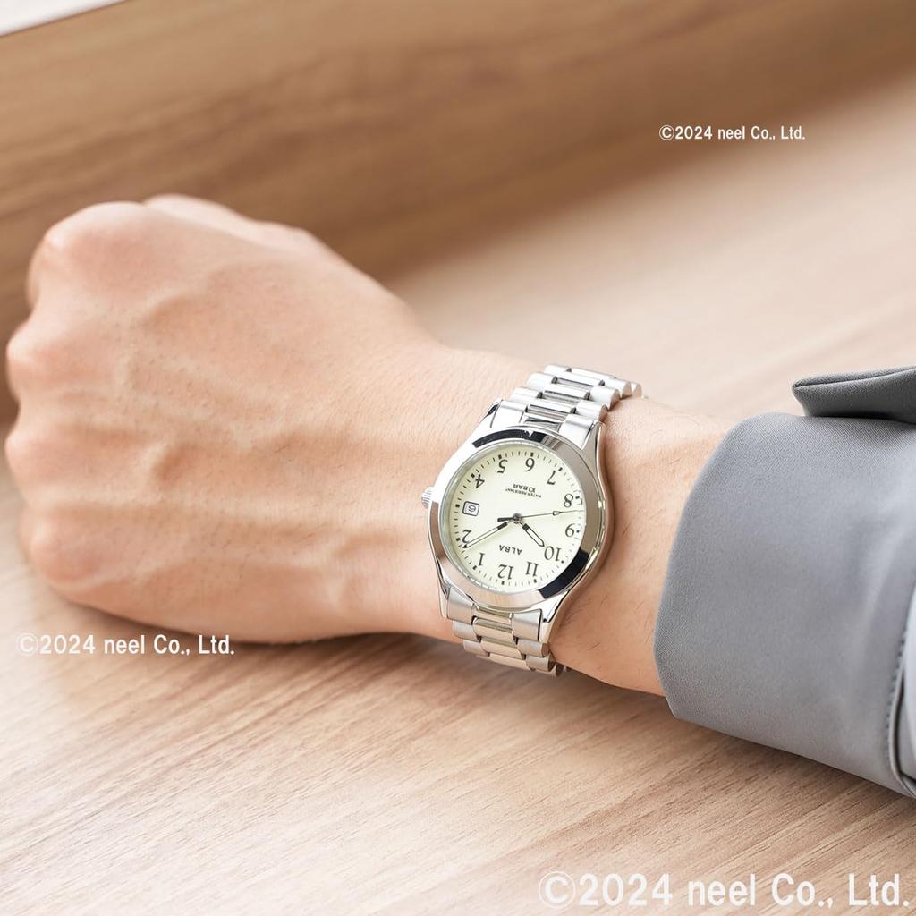 Alba Standard Quartz AQGK473 Silver [Часы Seiko] Мужские