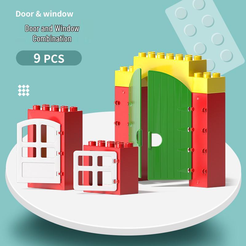 Совместимый набор LEGO DUPLO Парк аттракционов Колесо обозрения с фигурками и животными