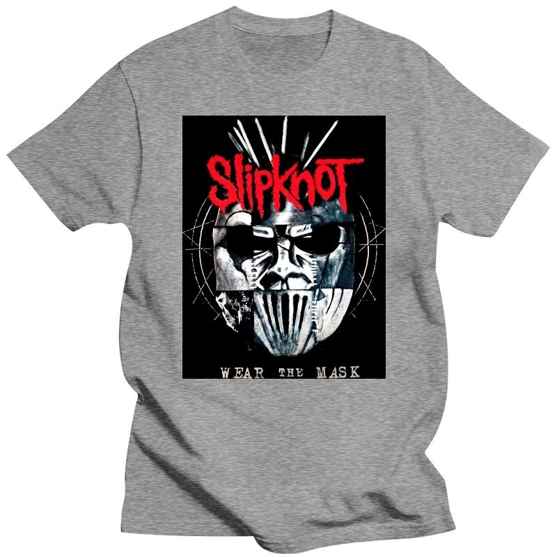 Футболка с изображением мультфильма Slipknots, рок-группа Heavy Metal, 2023, летние мужские/женские топы, хип-хоп, уличная одежда, винтажные футболки, повседневный O-образный вырез