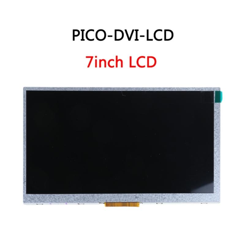 1024×600 Resolution IPS Display Panel for RPiPico 7inch/10.1inch DVI Interfaces LCD Digital Display Screen