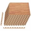 Floor Mats 24 Pcs Wood 8.64 M² EVA Foam