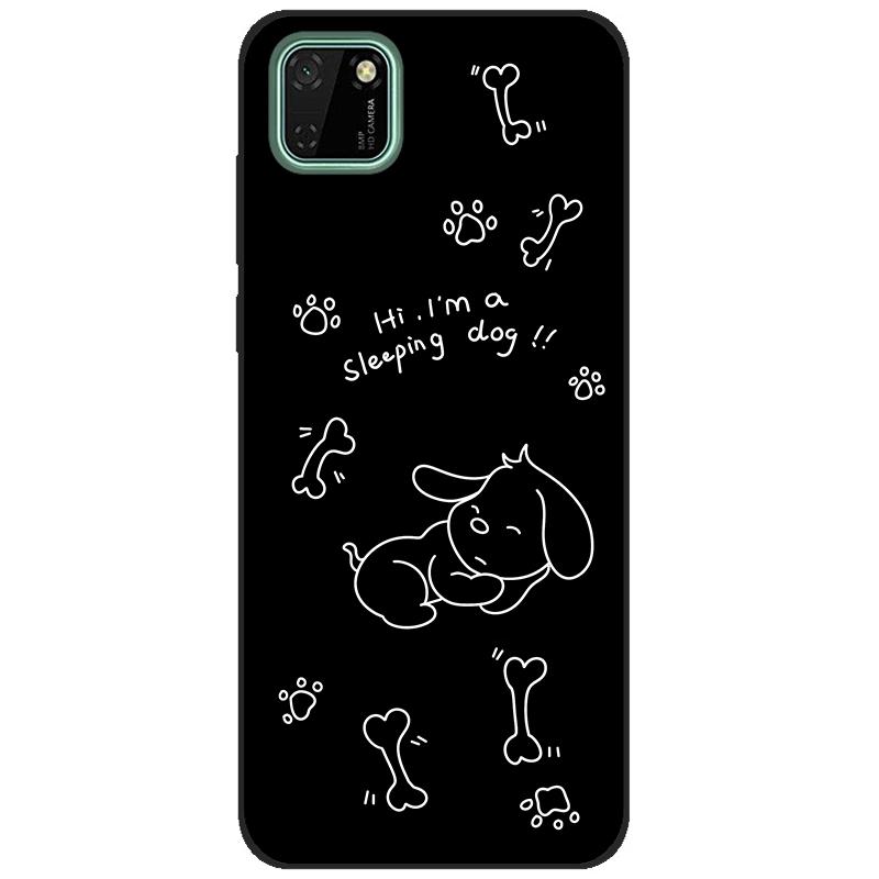 Case For Huawei Y5p Cases Silicon Soft Funda On Huawei Y5 P Honor 9S DUA-LX9 DRA-LX9 5.45 inch TPU Funny Painted Phone Coque