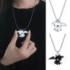 Cartoon Black White Dragon Necklace Hip Hop Style Couple Lovely Necklace Fashion Jewelry Accessories