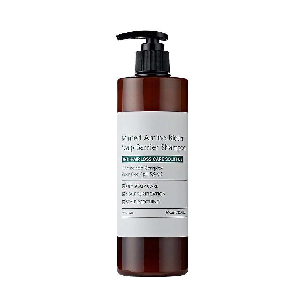 Minted Body Amino Biotin Scalp Strengthening Shampoo 500ml