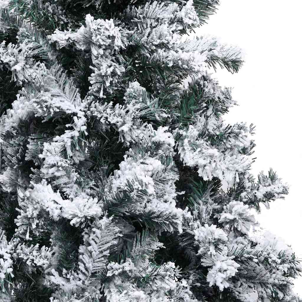 Artificial Christmas Tree with 150 LEDs and Stand White 150 cm