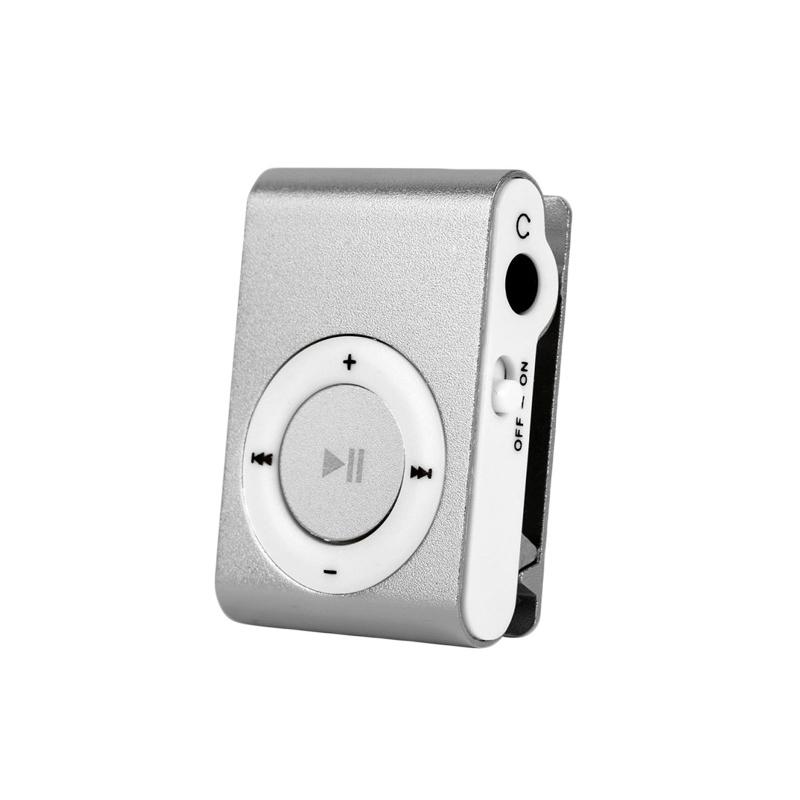 Мини MP3-плеер музыкальный медиа мини металлический зажим студенческий Walkman подарок портативный мини USB MP3-плеер Walkman красочный