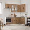 Kitchen Unit LUCCA 8 pcs Artisan Oak Engineered Wood