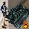 Fashion Woman Fashion Vulcanize Shoes Warm High Top Sneakers 2025 Autumn Platform Sneakers Mesh Ladies Footwear Casual Ladies Footwear