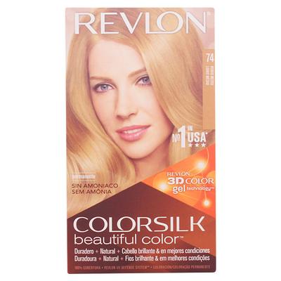Стойкая краска для волос Beautiful Color Colorsilk - 74 Средний блонд -