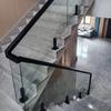 Набор квадратных кронштейнов для стеклянного ограждения из нержавеющей стали для балконов и лестниц