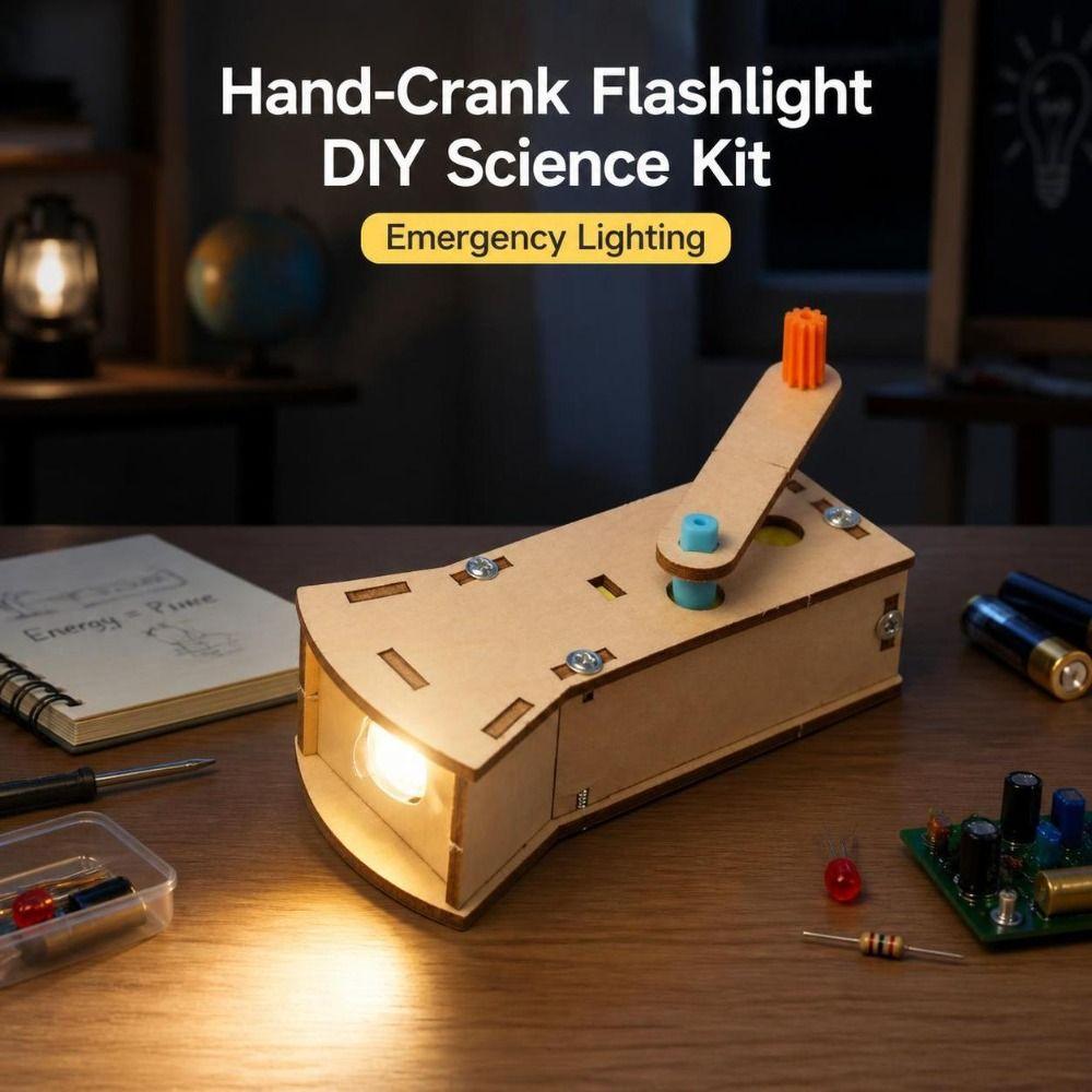 Physics Education Flashlight DIY Kit Hands-On Science Experiment Kit Home Learning