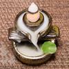 1PC Waterfall Incense Burner Backflow Mini Buddha Censer Backflow Incense Holder