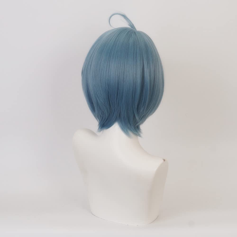 Eileen Ensemble Stars! HIMERU Cosplay Wig, Heat-Resistant, Anime Wig, Disguise Wig, School Festival Wig [Includes Net]
