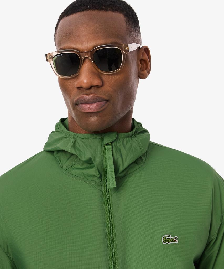 Lacoste Men'S Lightweight Packable Windbreaker Bh6264-56G 02M