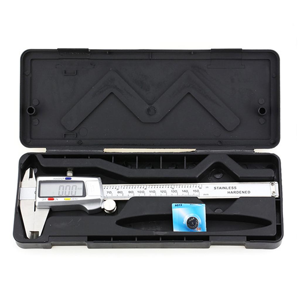 Vernier Caliper Electronic Digital Ruler Precision 0-150Mm Vernier Caliper Measurement Tool