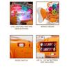 Transparent Electric Gear Gold Fish Toddler Toys with Music & Lights Bump & Go Educational STEM Toys for Babies Tummy Time Gifts