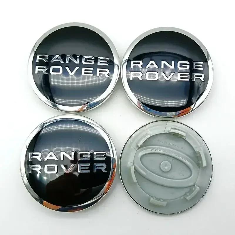 4pcs 62mm Wheel Center Cap Logo Hub Cover Badge Emblem For Land Rover Range Rover Freelander Defender Sport Evoque 3 4 L319 L462 NG6