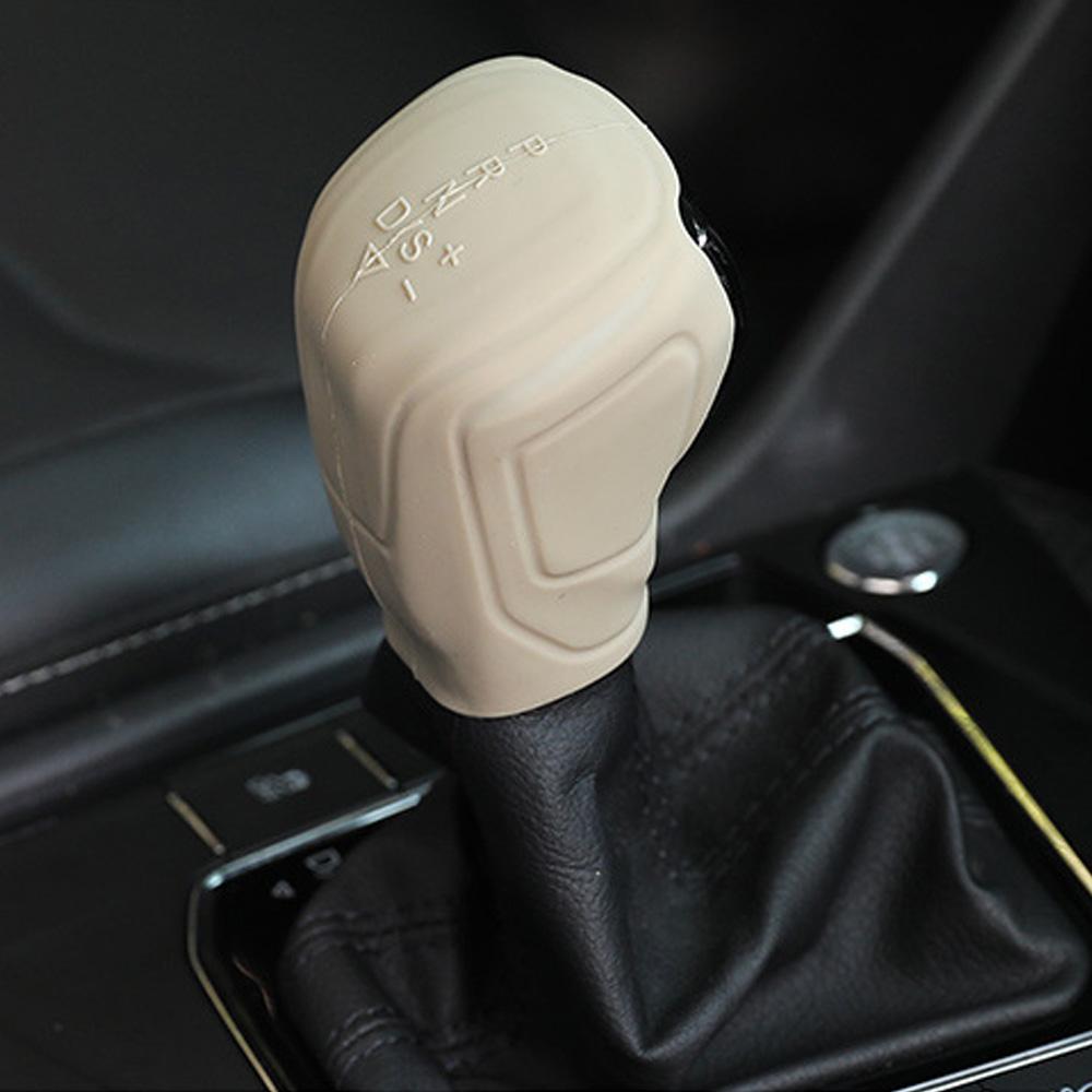 Car Gear Shift Knob Cover for Volkswagen VW T-cross Tcross Polo VW Passat 2020+ New Sagitar Silicone Gear Cover Accessories