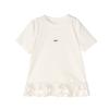 Sweet hemline design: Girls' T-shirt, short sleeved, summer clothes, children's clothing, children's T-shirt