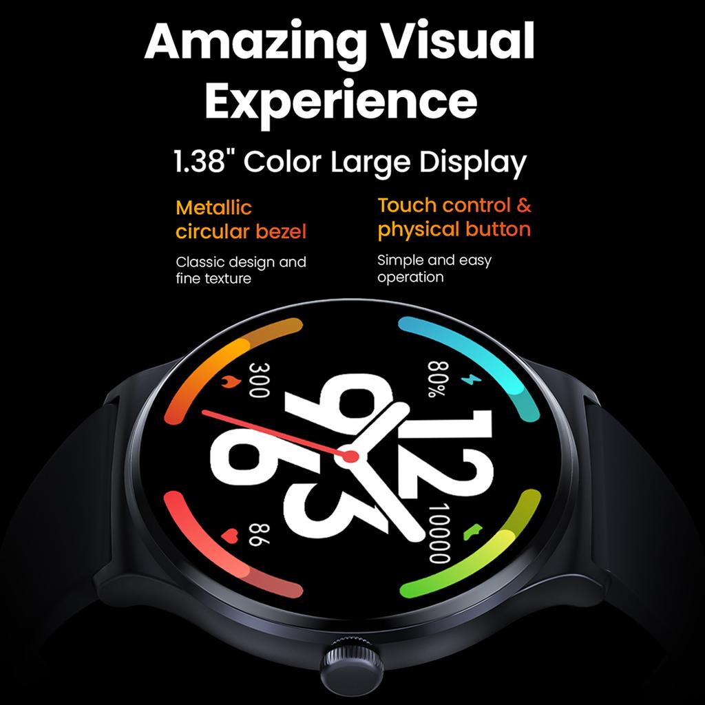 Solar Lite Смарт-часы Спортивные умные часы Здоровье Мониторинг давления сна Фитнес-трекер