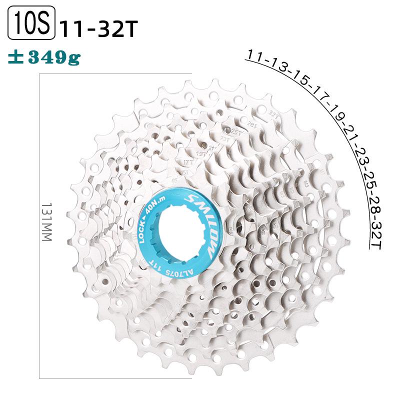 SMLLOW 10-Speed 11-50T/46T Mountain Bike Cassette Flywheel