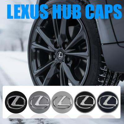 4 шт. Колпачки ступицы колеса автомобиля Аксессуары для F SPORT GS GX IS LS LX CT LC RC LBX NX RX 350h 450h ES UX 300e GX460