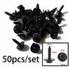 50*Автомобильный Винт Подкрылок Кузов Бампер Защита от Грязи Болт Винт Металл Черный
