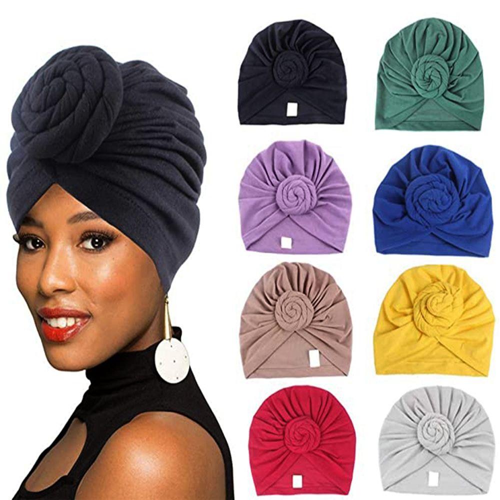 Bonnet Female Headband Cotton Headscarf Turban Caps Women Chemo Hat African Pattern Headwrap