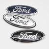 New 2026 Car Sticker 1Pc 17.5cm Car Front Rear Emblem Badge Trunk Hood Decal Sticker For Ford Edge Escape Fiesta Transit Ranger
