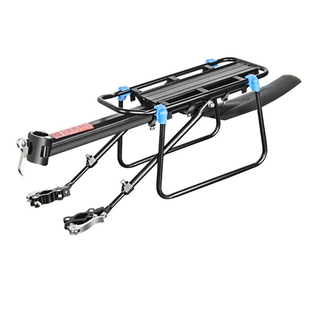 20-29 Inch Bicycles Bike Luggage Cargo Rear Rack Aluminum Alloy Shelf Saddle Bags Holder Stand Support With Mount Tools