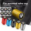 For Alfa Romeo 2026 Hot Sticker Car Wheel Tire Valve Stem Cover Dustproof Cap Logo Accessories For Alfa Romeo Giulietta GT 159 1