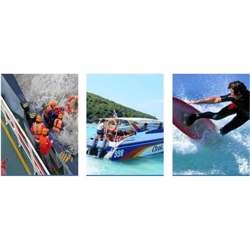 Ручка плавающая лодка спасательный буй 150N подходит для открытой воды безопасное плавание обучение плавательный буй с регулируемым ремнем W