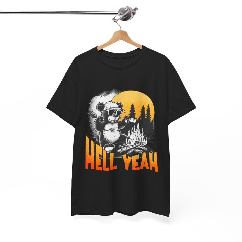 Футболка Hell Yeah - Умная остроумная футболка для любителей каламбуров и игры слов
