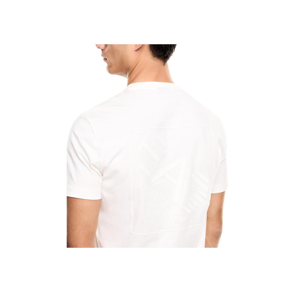 Emporio Armani Мужская футболка EA7 Regular Fit с круглым вырезом и коротким рукавом Топы 7M001487-AF17789-U0004