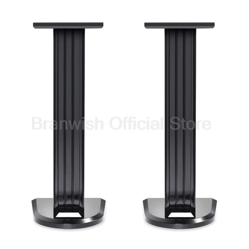 62 см стойка для колонок напольная рояльная лакировка черный держатель для колонок объемный звук монитор кронштейн для Hifi 5-8 дюймов полочные колонки