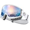 Maxjuli Ski GogglesSnow Winter Sports Otg Snowboard Goggles For Men Women & Youth 100% Protectin Snowmobile Skiing Skating M7