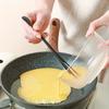 Пластиковая двусторонняя крошечная ложка-лопатка с ручкой, ручной блендер для яиц, многоразовая мини-венчик-ложка, ручной миксер для яиц, кухонный гаджет