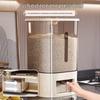 Герметичный контейнер для хранения риса и круп