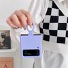 Чехол-держатель из жидкого силикона для Samsung Galaxy Z Flip 3 4 5G Flip4 Flip3 Flip2 Flip1 Складной модный чехол с полной защитой