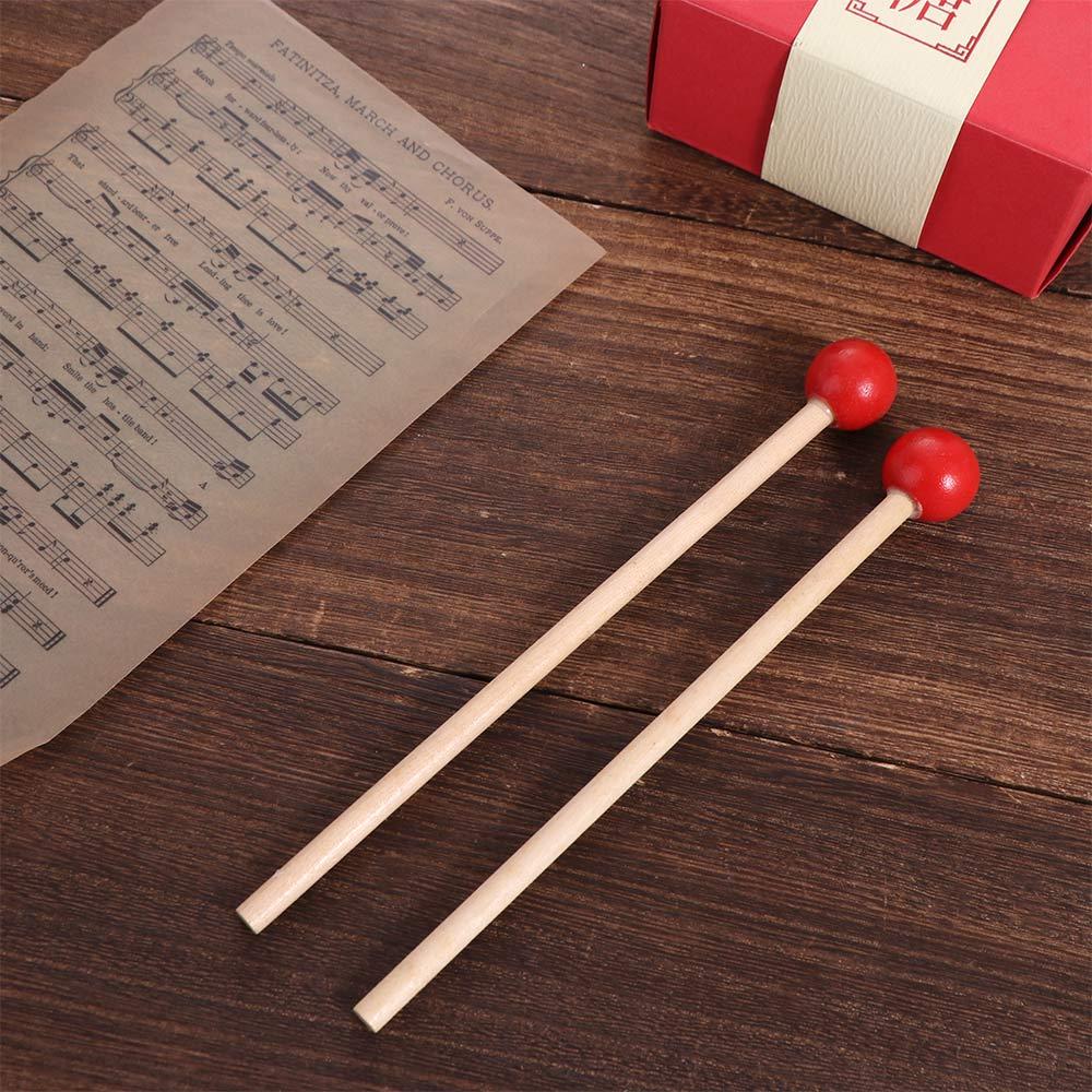 High-quality Drumsticks Smooth Marimba Sticks Wooden Drumsticks  Percussion Instrument