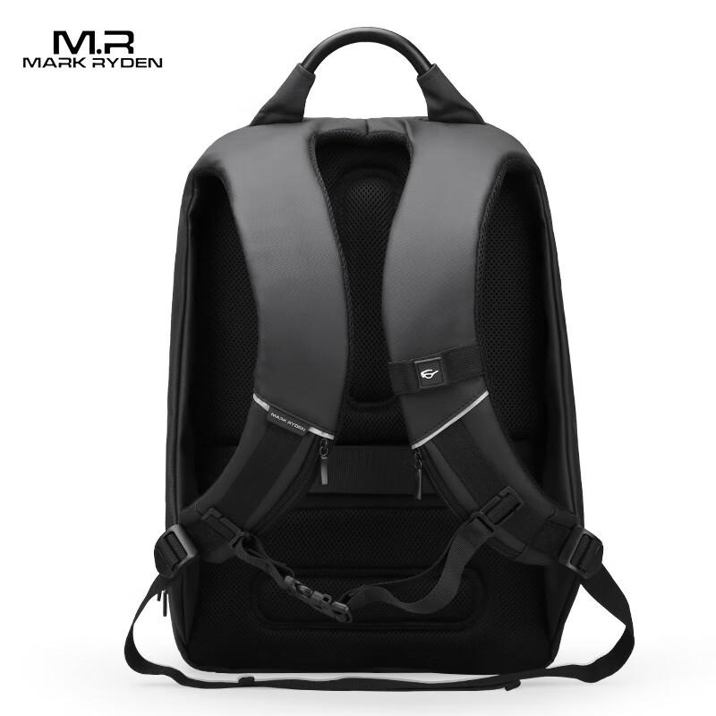 MARK RYDEN Large Capacity Backpack for Men, Laptop Bag, Business Travel Bag, MR7080 Cool Black Enlarged Versio