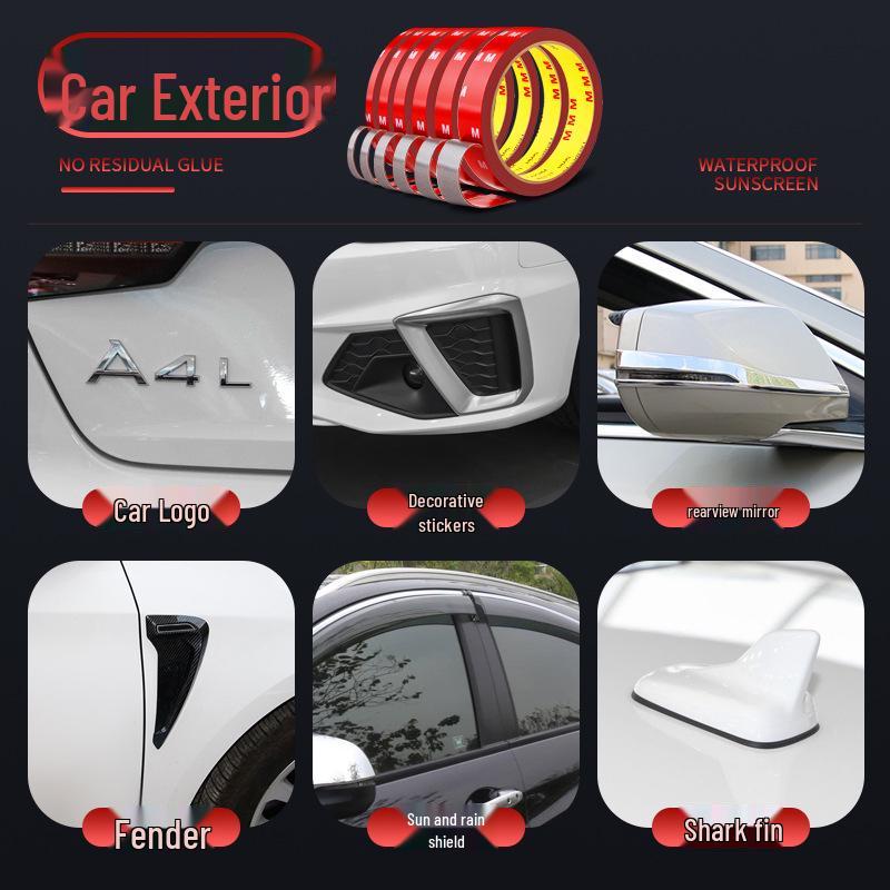 Gray Waterproof Acrylic Foam Double-Sided Tape: High Temp Resistant & Residue-Free