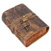 Genuine Leather Diary Handmade Leather Journal Premium Antique Key Closure 200 Handmade Deckle Edge Antique Pages