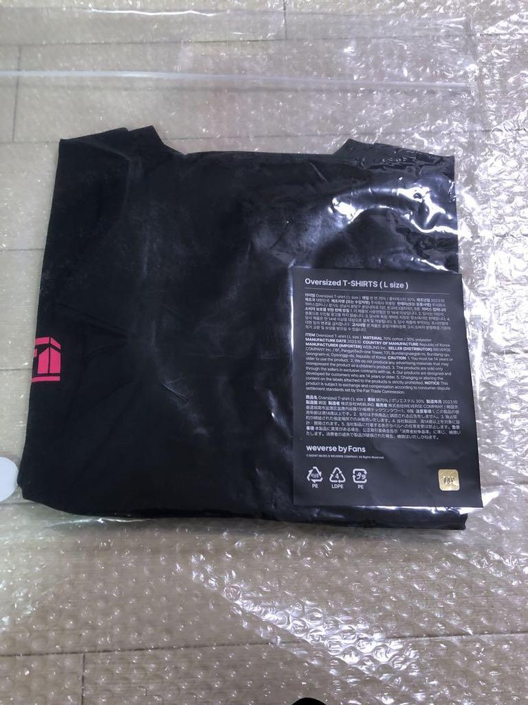 [USED] BTS FESTA 2024 Byfans Customized Logo T-Shirt Jungkook