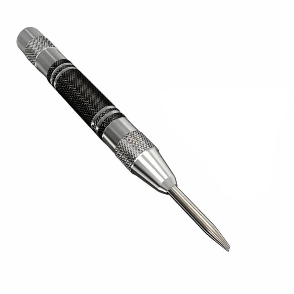 High-carbon Steel Automatic Center Punch Spring Type Hole Marker Punch  Carpentry Tool