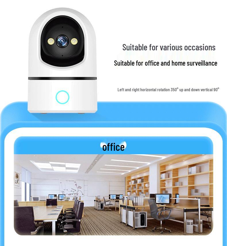 Камера видеоняни Tuya Smart Home WiFi - HD Видеозвонки и Удаленный доступ