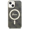Guess GUHMP15SH4STW iPhone 15 / 14 / 136.1" brown/brown hardcase IML 4G MagSafe