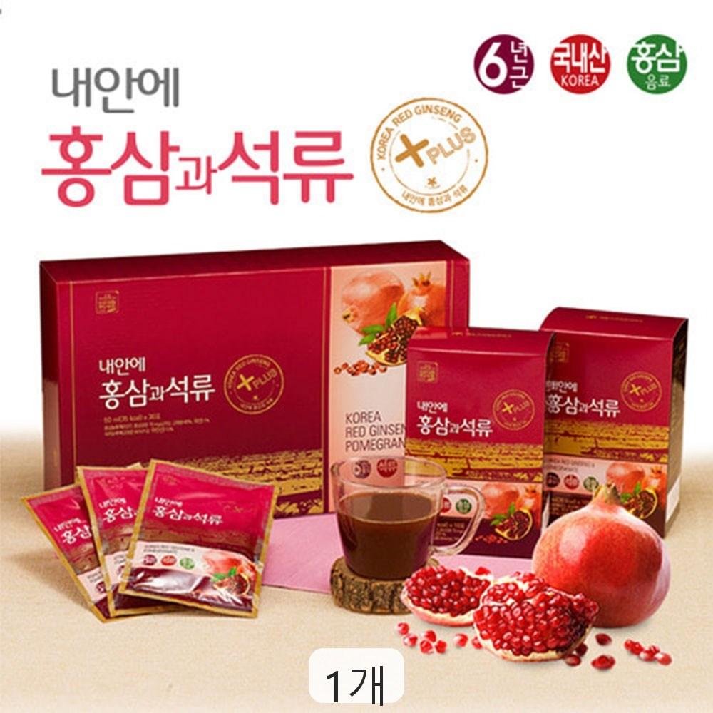 Ginseng Daedong Goryeo Ginseng Naeane Red Ginseng and Pomegranate Liquid 30 pcs Red Ginseng Concentrate 6-Year-Old Red Ginseng | 30 pcs