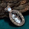 White buffalo turquoise pendant copper wire wrapped pendant handmade tree of life jewelry natural gemstone pendant rainbow moonstone jewelry